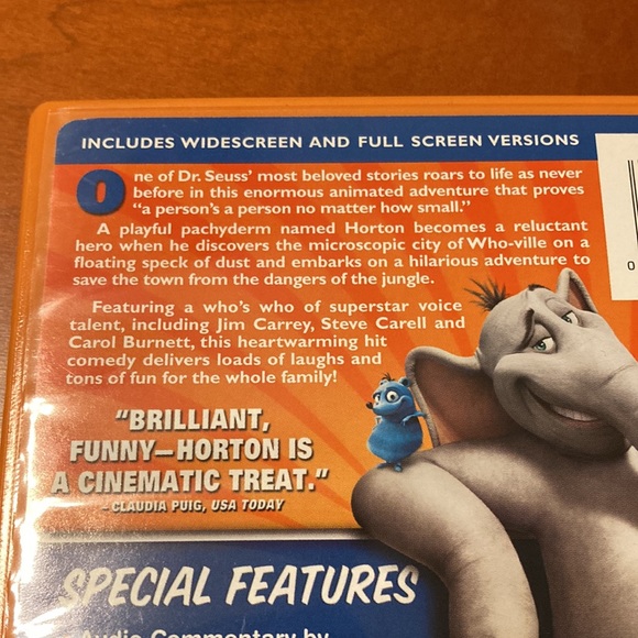 Dr. Seuss’ Horton Hears A Who! DVD - Picture 3 of 5
